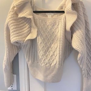 H&M cable knit sweater